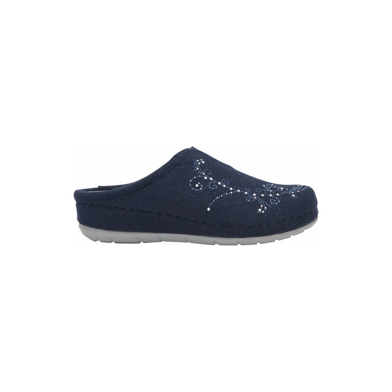 INVERNESS STRASS Wool+Strass Navy Blue