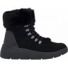 BOZEN BOOTIE Suede+Fur Black