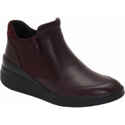 EMMA ANKLE BOOT Leather Wine