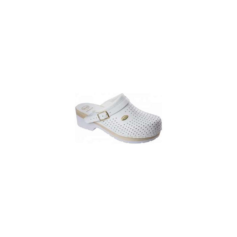 SCHOLL CLOG S/COMF.B/S CE Bycast White