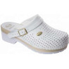 SCHOLL CLOG S/COMF.B/S CE Bycast White