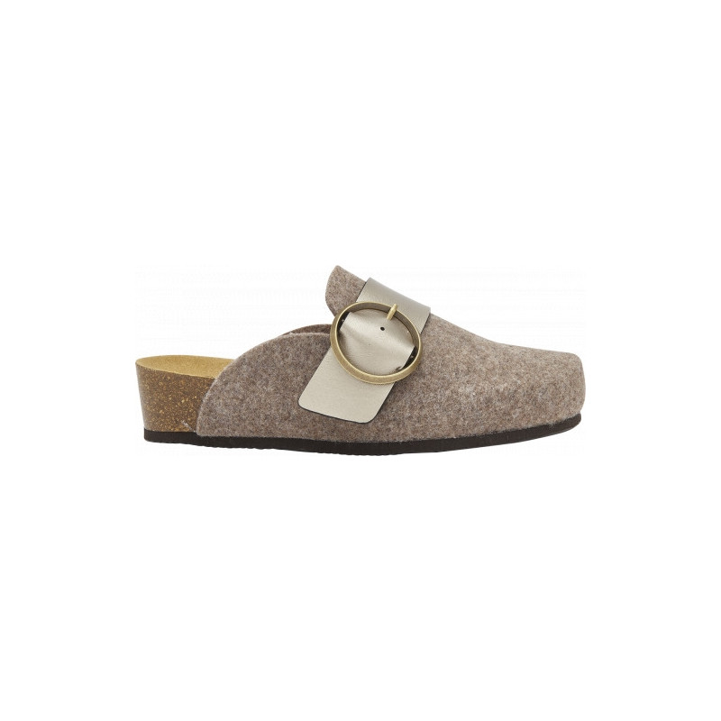 AMALFI CLOG Recycled Felt Beige