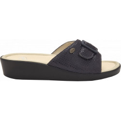 MANGO Printed Suede Navy Blue
 Pointure-36 Couleur-Navy