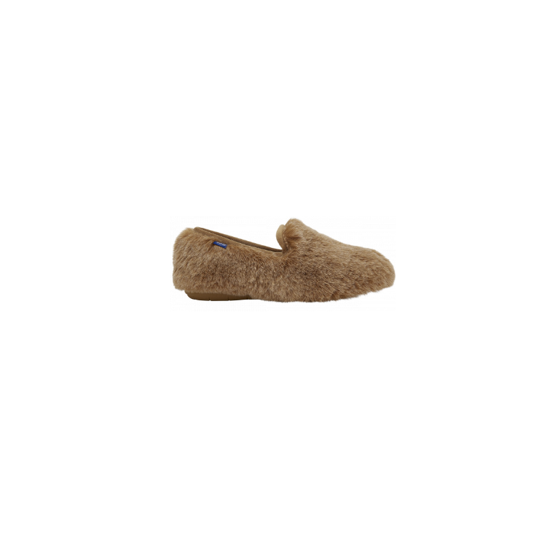 MADDY SHOE Synthetic Fur Brown