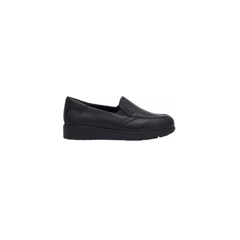 GILLY SLIP ON Leather Black