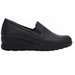 EDDA SLIP ON Leather Black