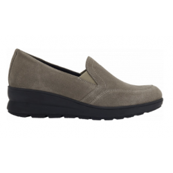 EDDA SLIP ON Suede Taupe