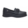 MARCELLE MOCCASSIN Leather Black