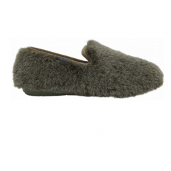 Pack 4 MADDY SHOE Synthetic Fur Green