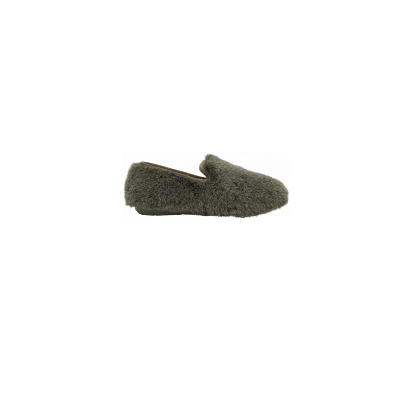 Pack 4 MADDY SHOE Synthetic Fur Green