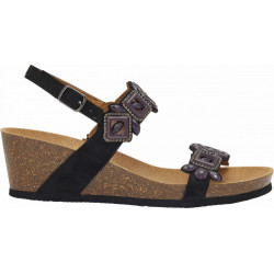 SANREMO SANDAL Microfiber + Accessories Black
 Pointure-36 Couleur-Noir