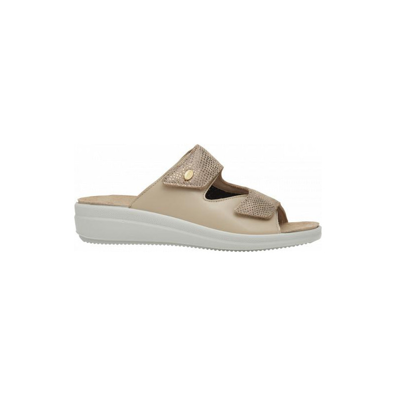 Pack 6 ANTONIA ELASTIC Printed Suede + Synth Light Taupe