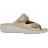 Pack 6 ANTONIA ELASTIC Printed Suede + Synth Light Taupe