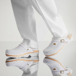 CLOG SUPERCOMFORT B/S (M) BYCAST WHITE