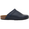 CORK PRO CLOG (M) LEATHER NAVY BLUE