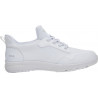 JUMP PRO SOCK (M) KNITTED TEXTILE + TPU WHITE