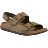 PACK 6 ABERDEEN MAN SANDAL (H) LEATHER - NUBUCK KHAKI