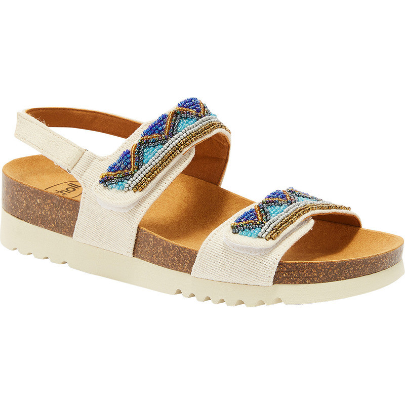 PACK 4 ZAFIRAH 2.0 B/S (F) TEXTILE - CANVAS OFF WHITE/MULTI
