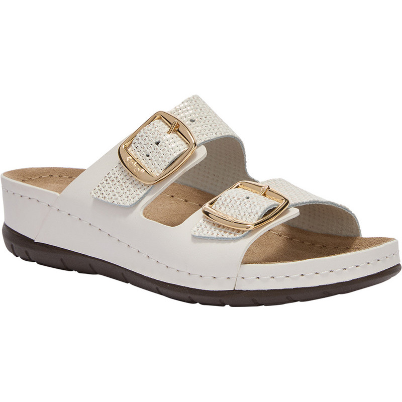 PACK 6 ABERDEEN (F) LEATHER - PRINTED OFF WHITE