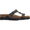 PACK 4 NEW BOGOTA' WEDGE (F) TEXTILE - SATIN BLACK/MULTI